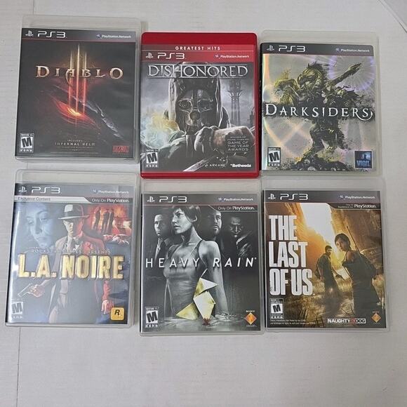 Lot Of 6 PS3 Games Excellent Condition Role Playing RPG Games CIB - Picture 1 of 3